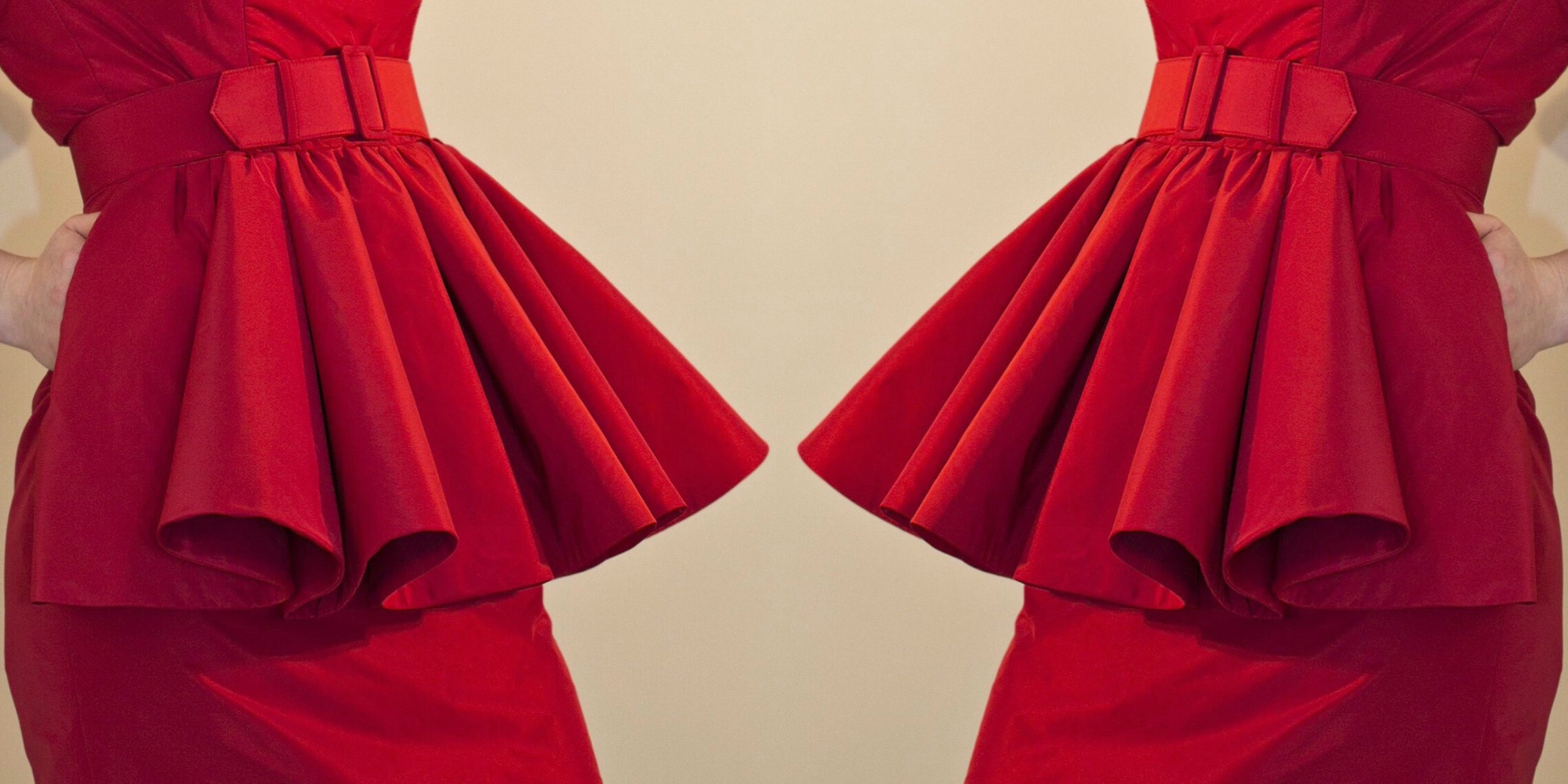 A Vintage Inspired Couture Cocktail Dress That's Sure to Turn Heads at Any Cocktail Event