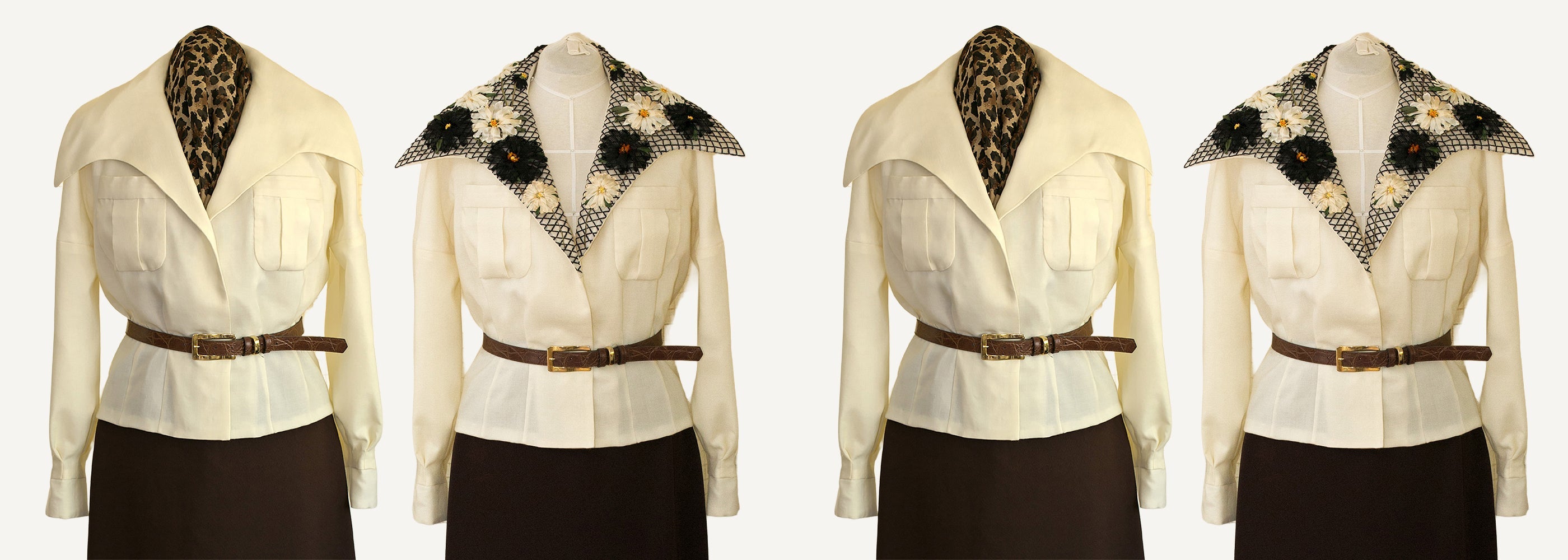 Vintage Jean Patou Blouse: A Vogue Paris Original Reproduction